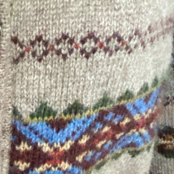 item & co Womens Wool Knit Button Up Outdoor Cottage Cabin Cardigan. Sz M - Picture 8 of 16